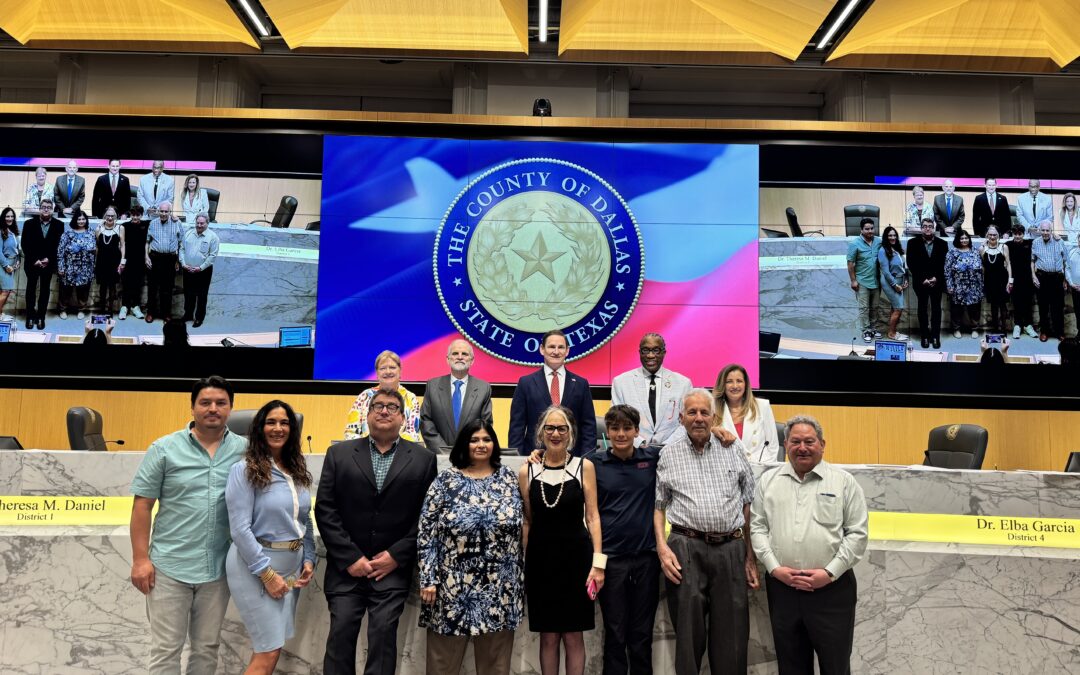 Dallas County Commissioners Recognize IHS with Proclamation